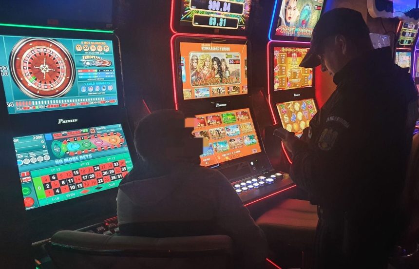 Arestat in Pitesti pentru dependenta de jocuri de noroc