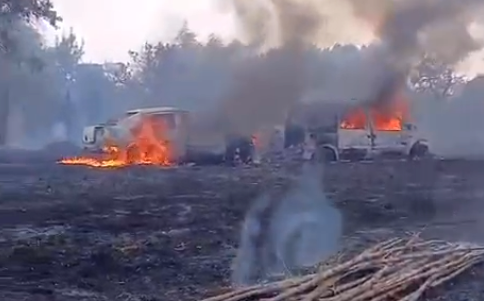 Incendiu devastator in Arges 15 proprietati afectate