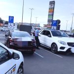 Control in parcare la Arges Mall