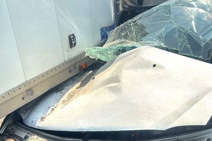 Grav accident langa Pitesti femeie incarcerata