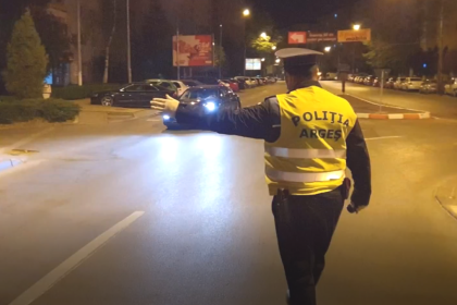 A facut patapad in Pitesti noaptea trecuta