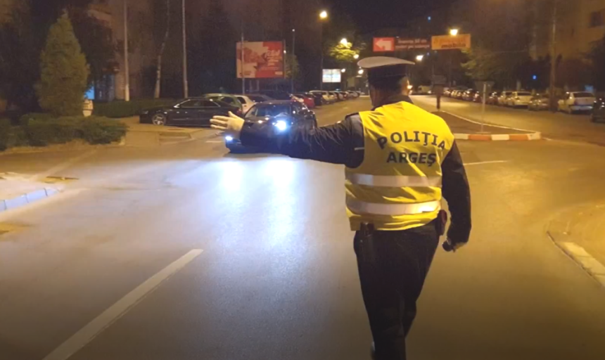 A facut patapad in Pitesti noaptea trecuta