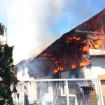 Incendiu devastator in Arges Casa si anexe afectate