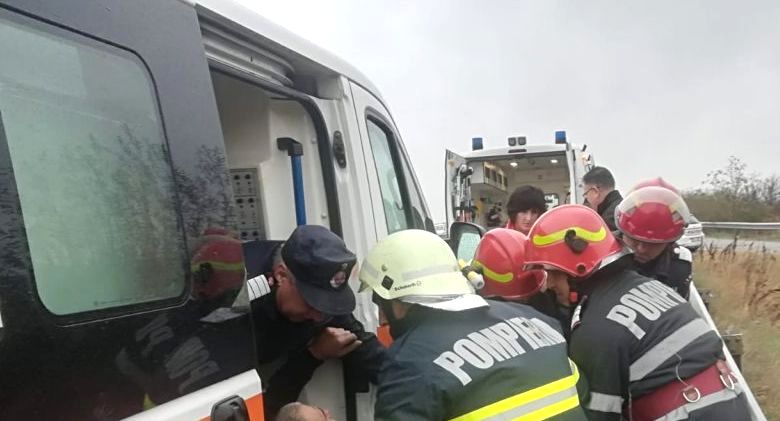 Accident pe A1 sensul catre Pitesti