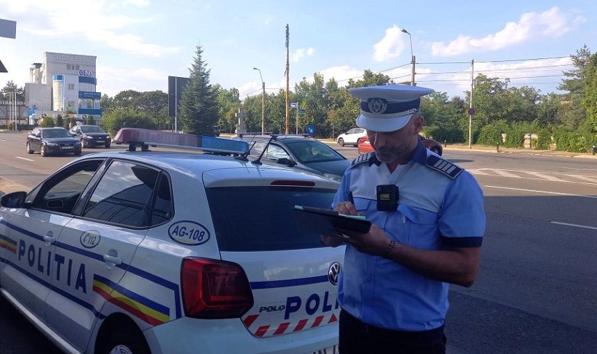 Soc in Pitesti Bauta la volan la 82 de ani