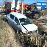 Accident langa Pitesti o persoana ranita