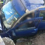 Accident grav in Arge sofer prins in masina