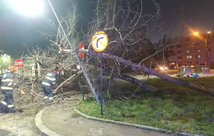 Copaci cazuti acoperisuri distruse Urgente in Arges