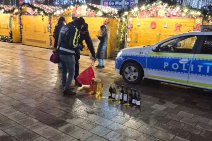 Incident la Targul de Craciun din Pitesti