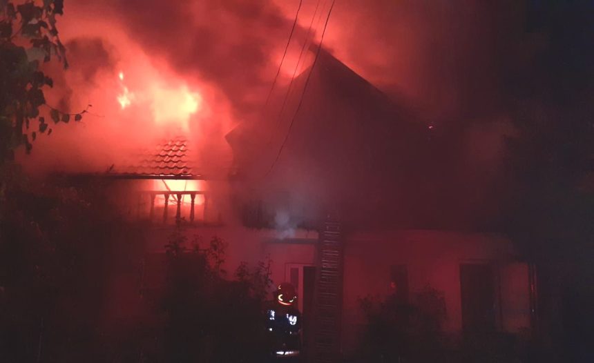 incendiu devastator in arges cu victime