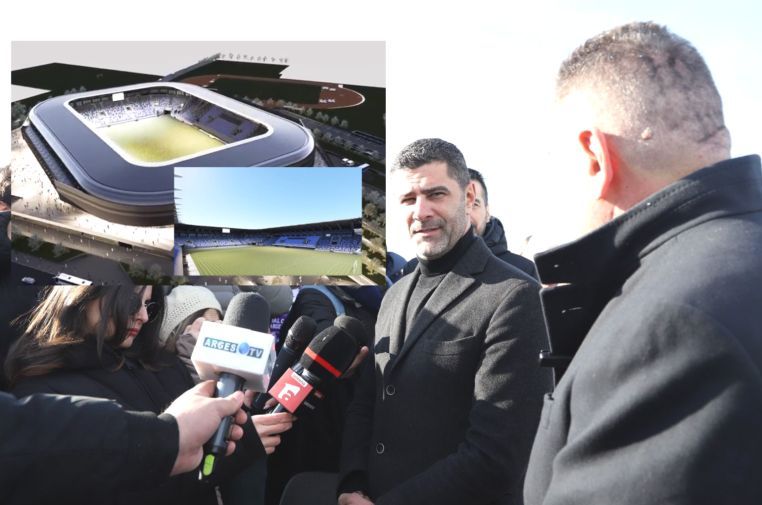VIDEO Se incepe construirea noului stadion din Pitesti