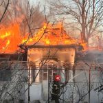 incendiu devastator in arges flacari intense 1