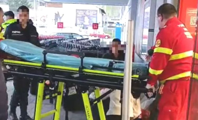 Accident ciudat la Kaufland Nord Persoane afectate