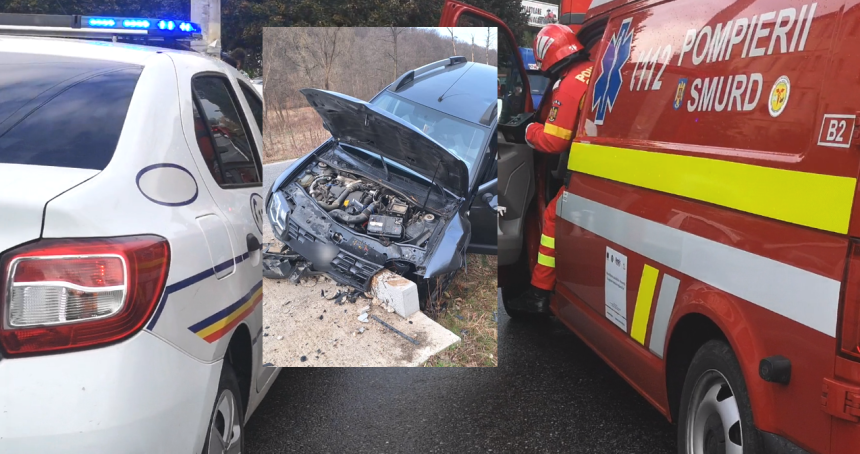 Accident grav in Arges Femeie ajutata de SMURD