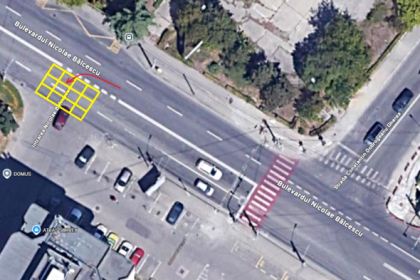 Modificare intr o intersectie aglomerata din Pitesti