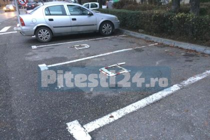 Modificari ale parcarilor de la blocurile din Pitesti
