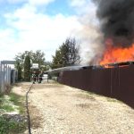 Urgent incendiu langa Pitesti
