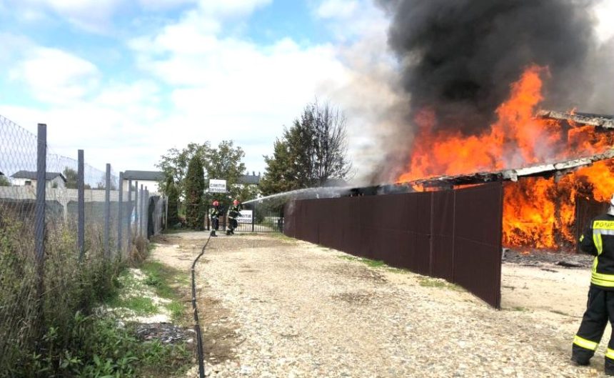Urgent incendiu langa Pitesti