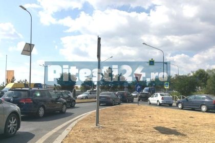 Urgenta la iesirea din Pitesti spre A1