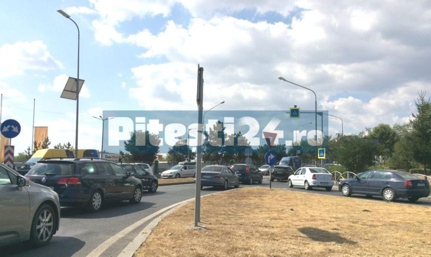 Urgenta la iesirea din Pitesti spre A1