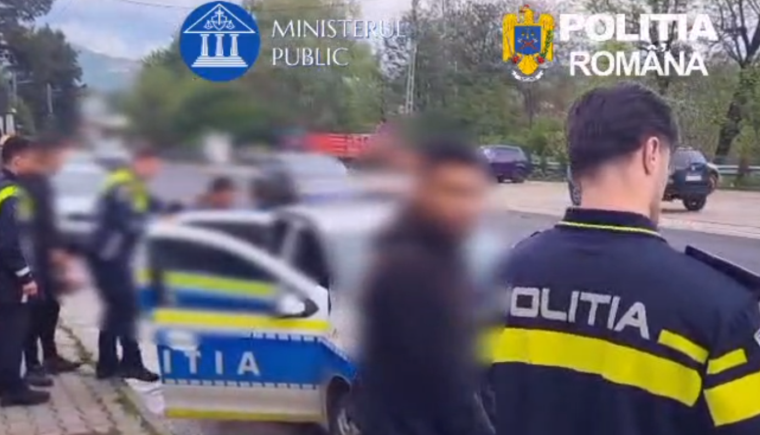 VIDEO Arestari in urma unui incident in Leresti Arges