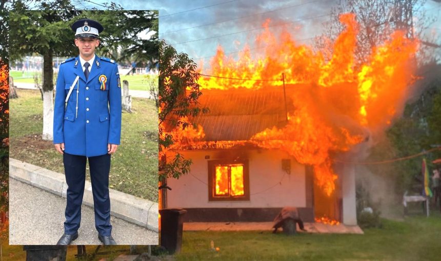 incendiu devastator in arges