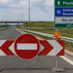 Tronson inchis pe drumul expres Pitesti Craiova