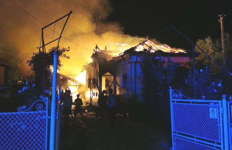 incendiu devastator in arges pericol imens intreaga zona a fost afectata