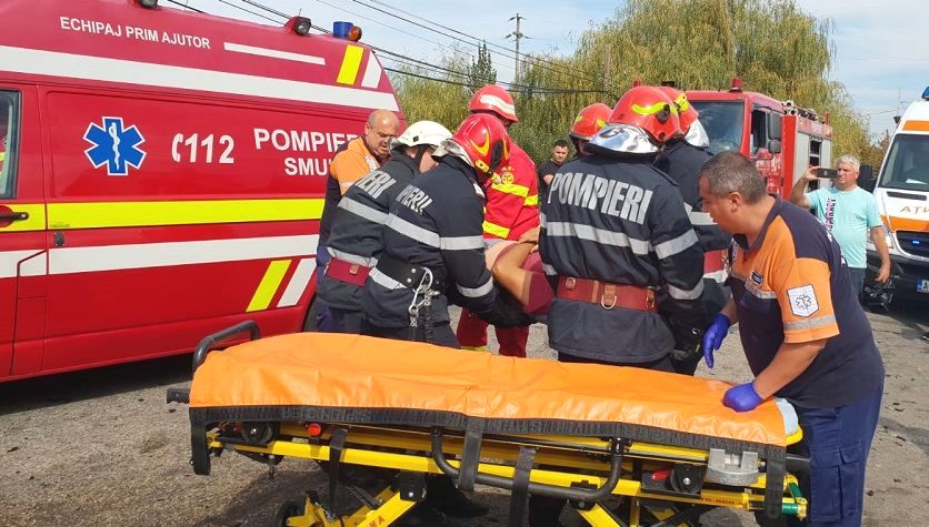 Accident grav in Arges 4 victime doua dintre ele incarcerate