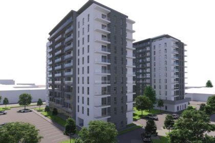 Super nou complex rezidential in Pitesti 5 blocuri turn spatii comerciale si gradinita