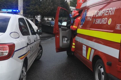 Femeie căzută de la etajul 6. Intervenție de urgență în Pitești