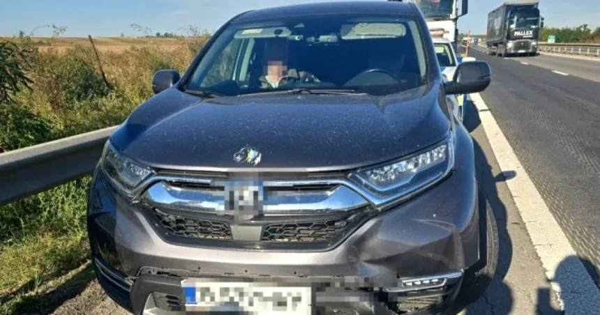 Un accident mai puțin obișnuit s-a produs pe A1, în județul Argeș