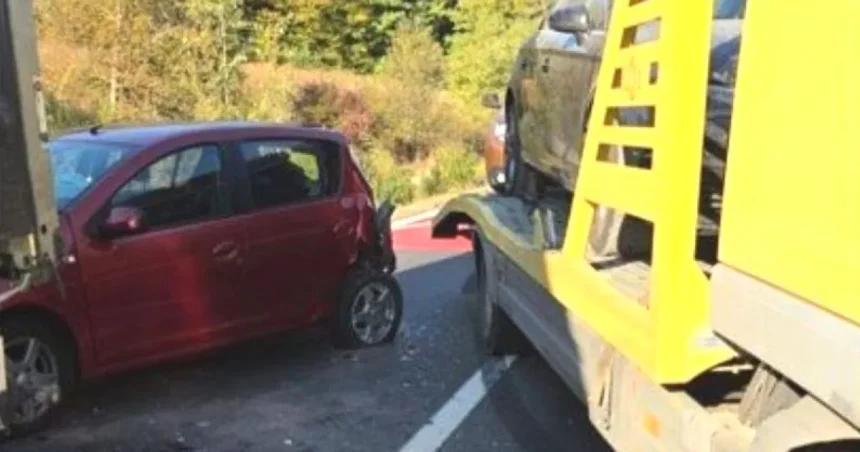 Accident în Argeș. O șoferiță de 31 de ani este victima